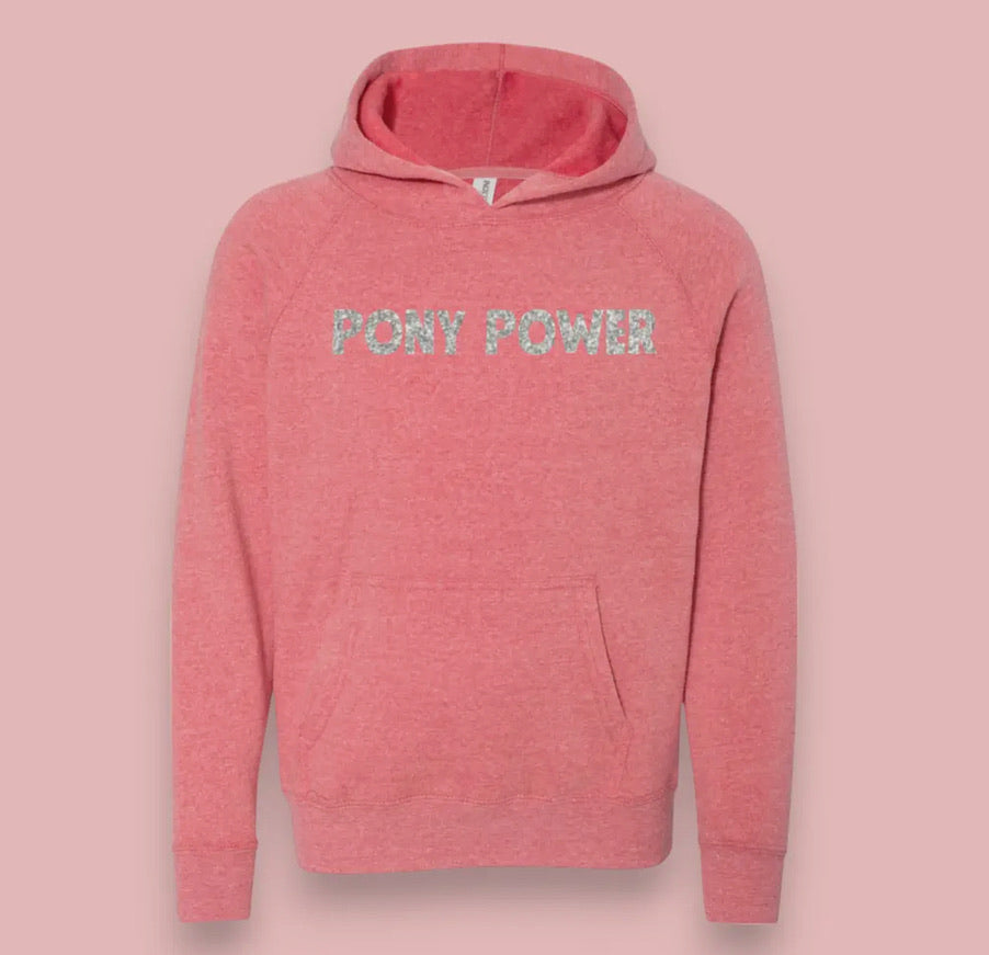 YOUTH PONY POWER HOODIE