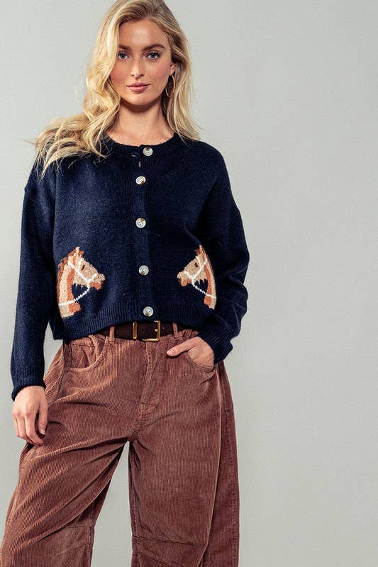 Equestrian Dream Cardigan