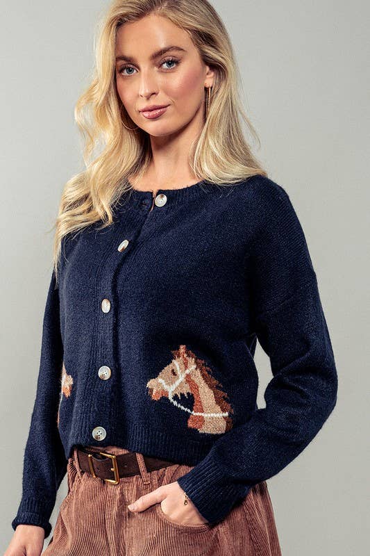 Equestrian Dream Cardigan