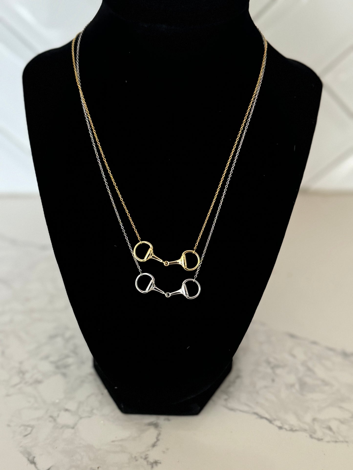 Snaffle Bit Necklace