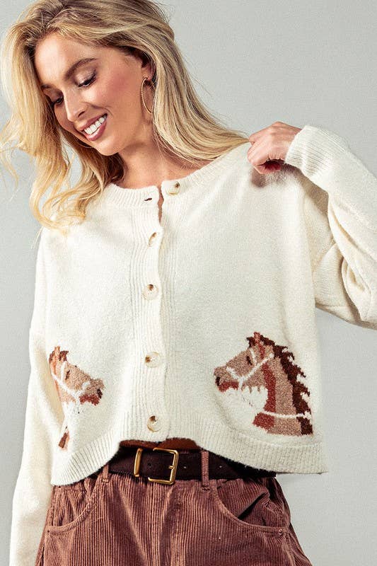 Equestrian Dream Cardigan