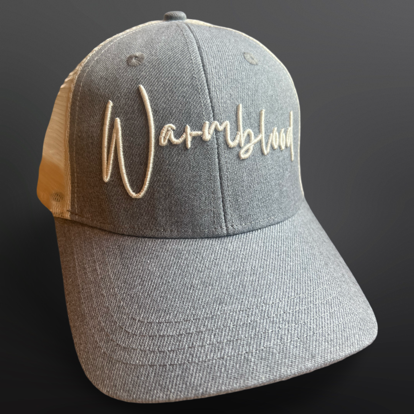 Warmblood Horse Equestrian Baseball Cap Hat