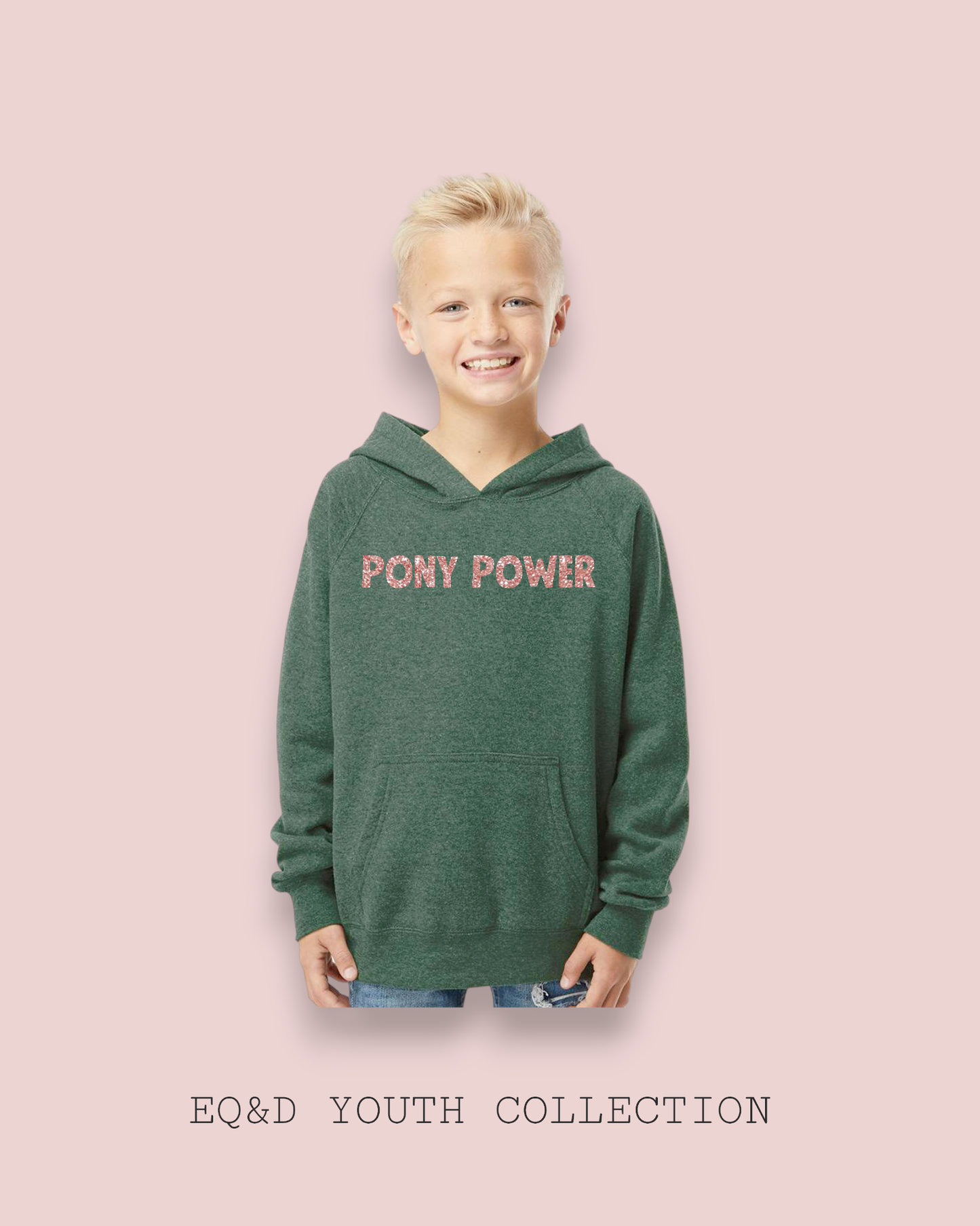 YOUTH PONY POWER HOODIE