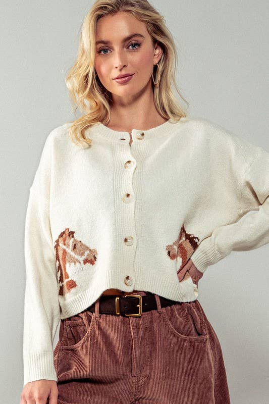 Equestrian Dream Cardigan