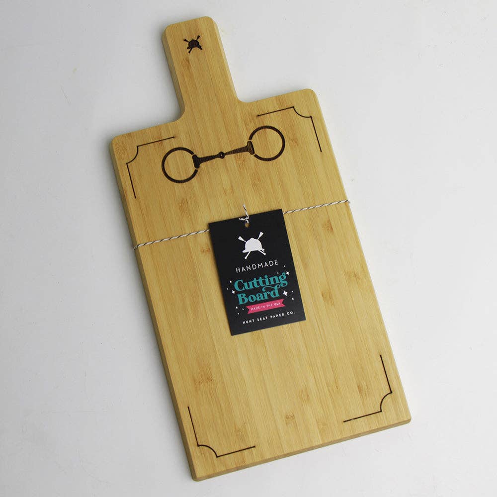 Snaffle Bit Bamboo Mini Charcuterie Board