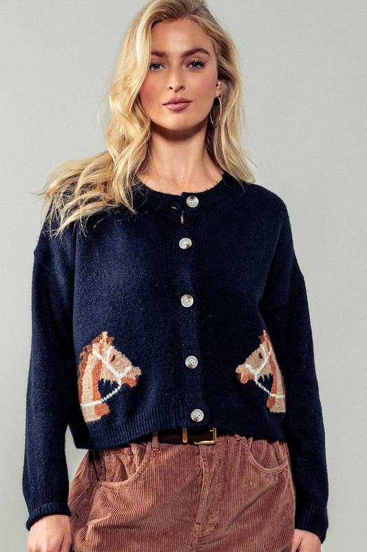 Equestrian Dream Cardigan