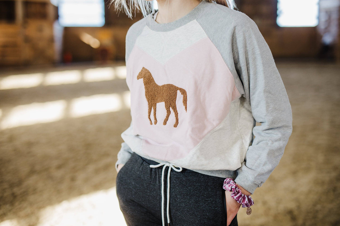 Heart Horse Sweatshirt