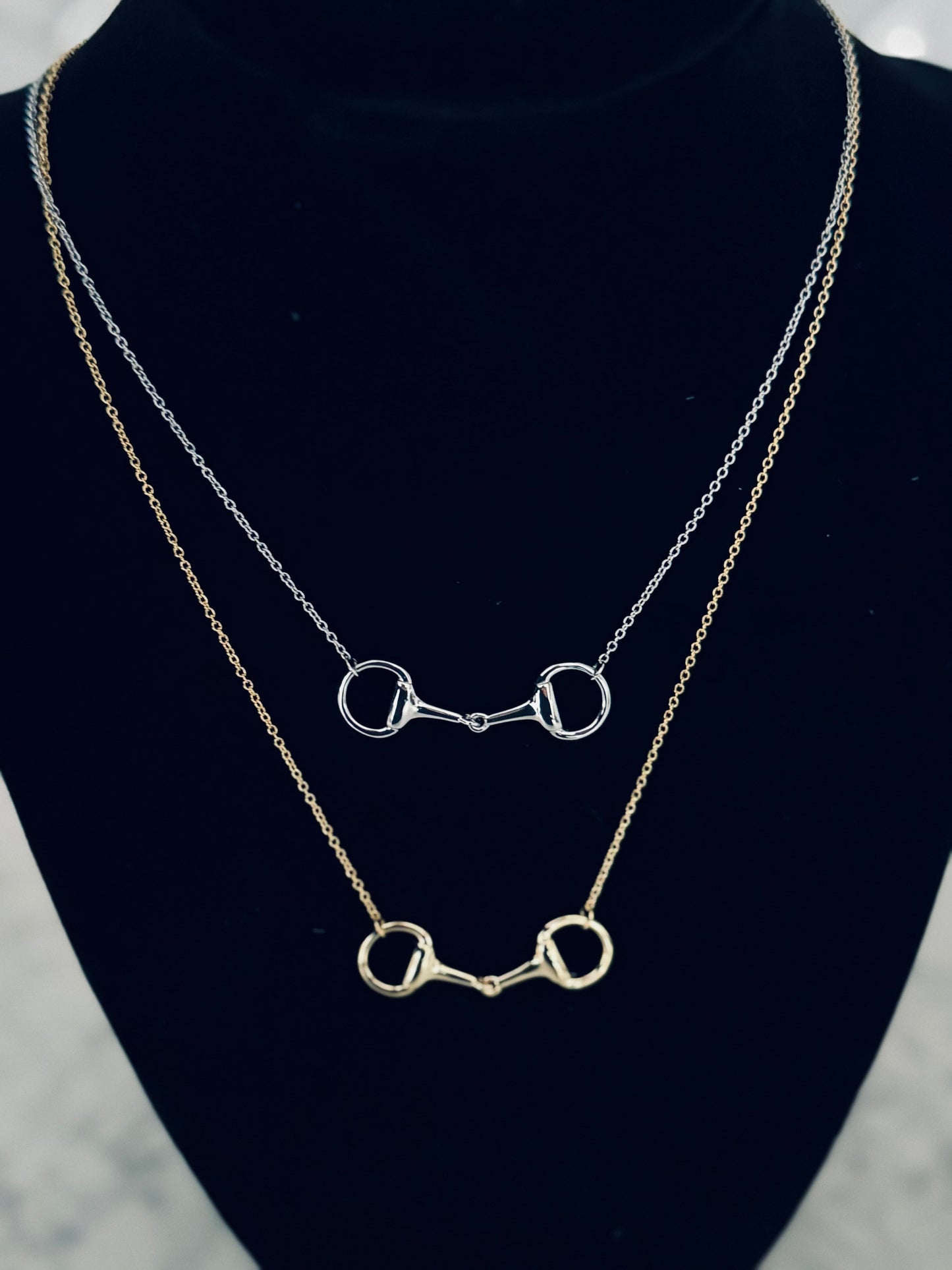 Snaffle Bit Necklace