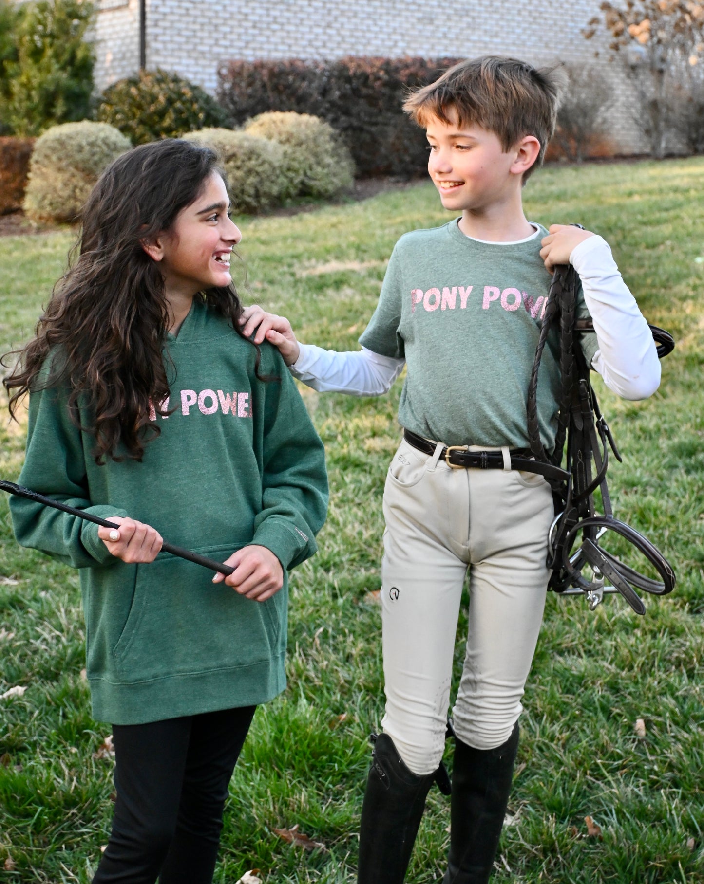 YOUTH PONY POWER HOODIE