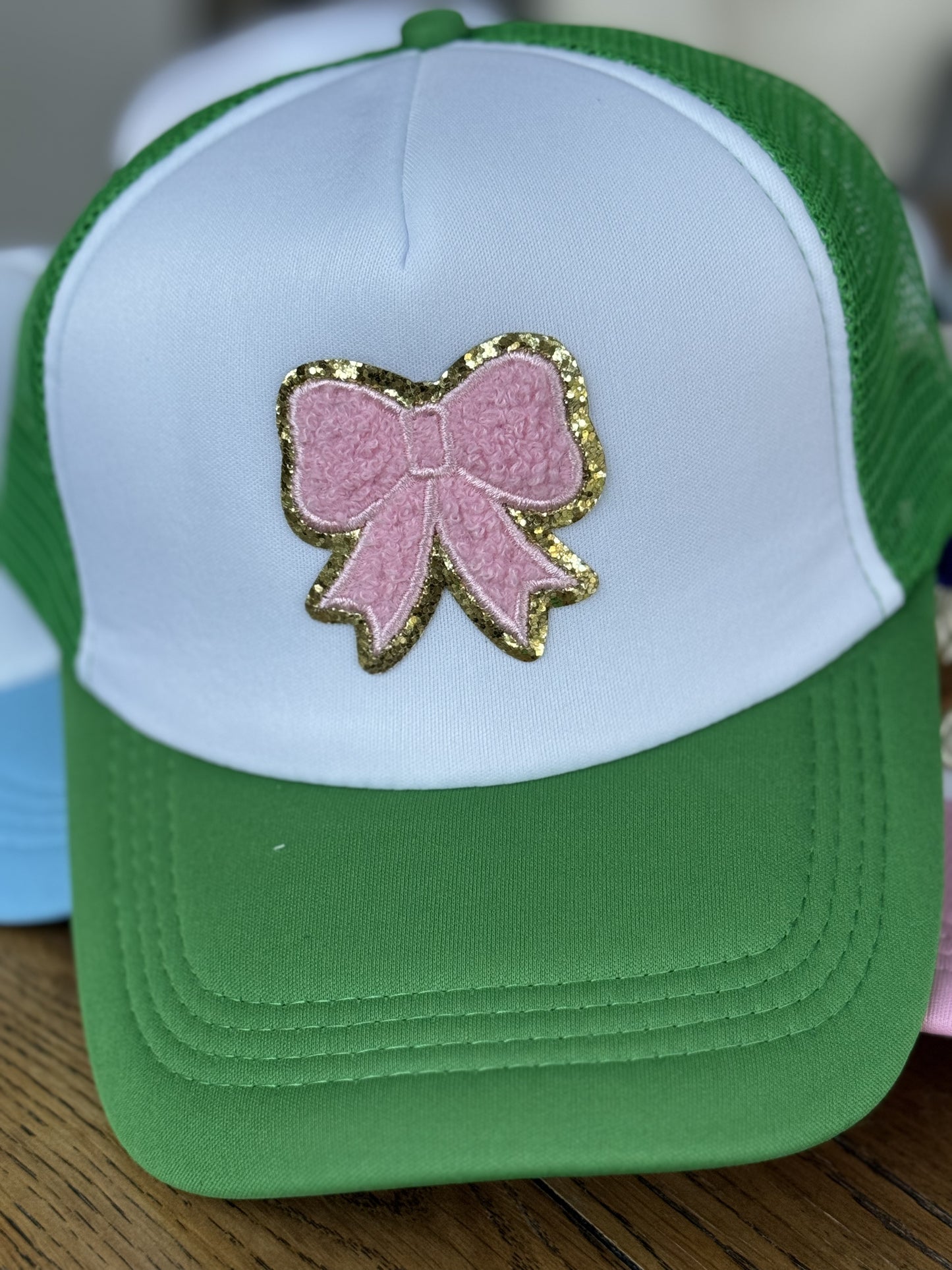 Pink Bow Trucker Hat