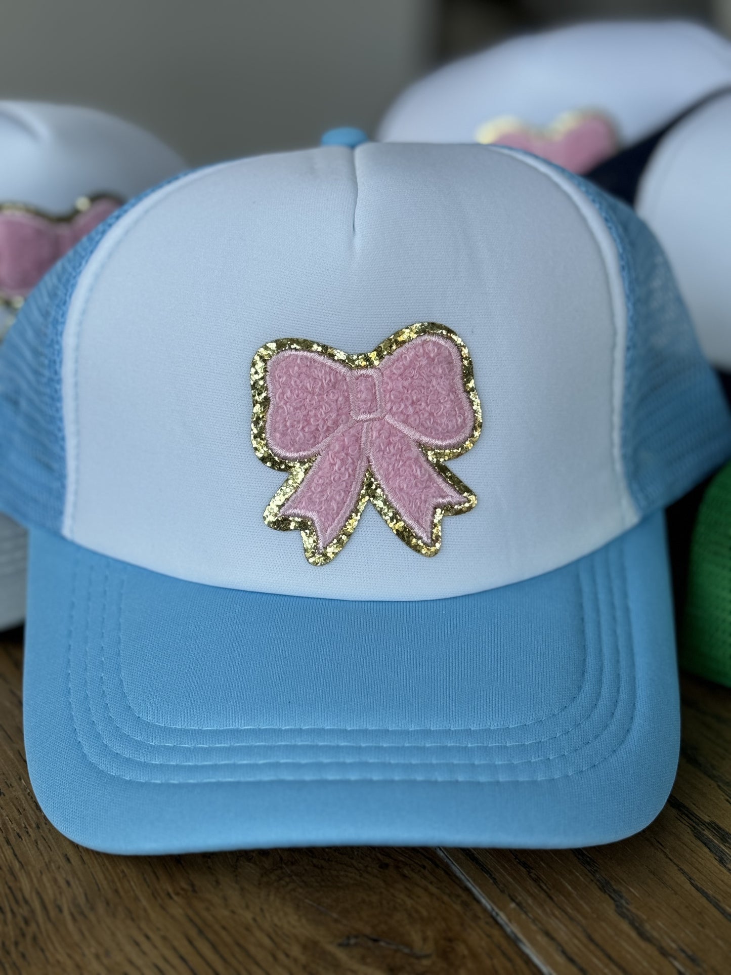 Pink Bow Trucker Hat