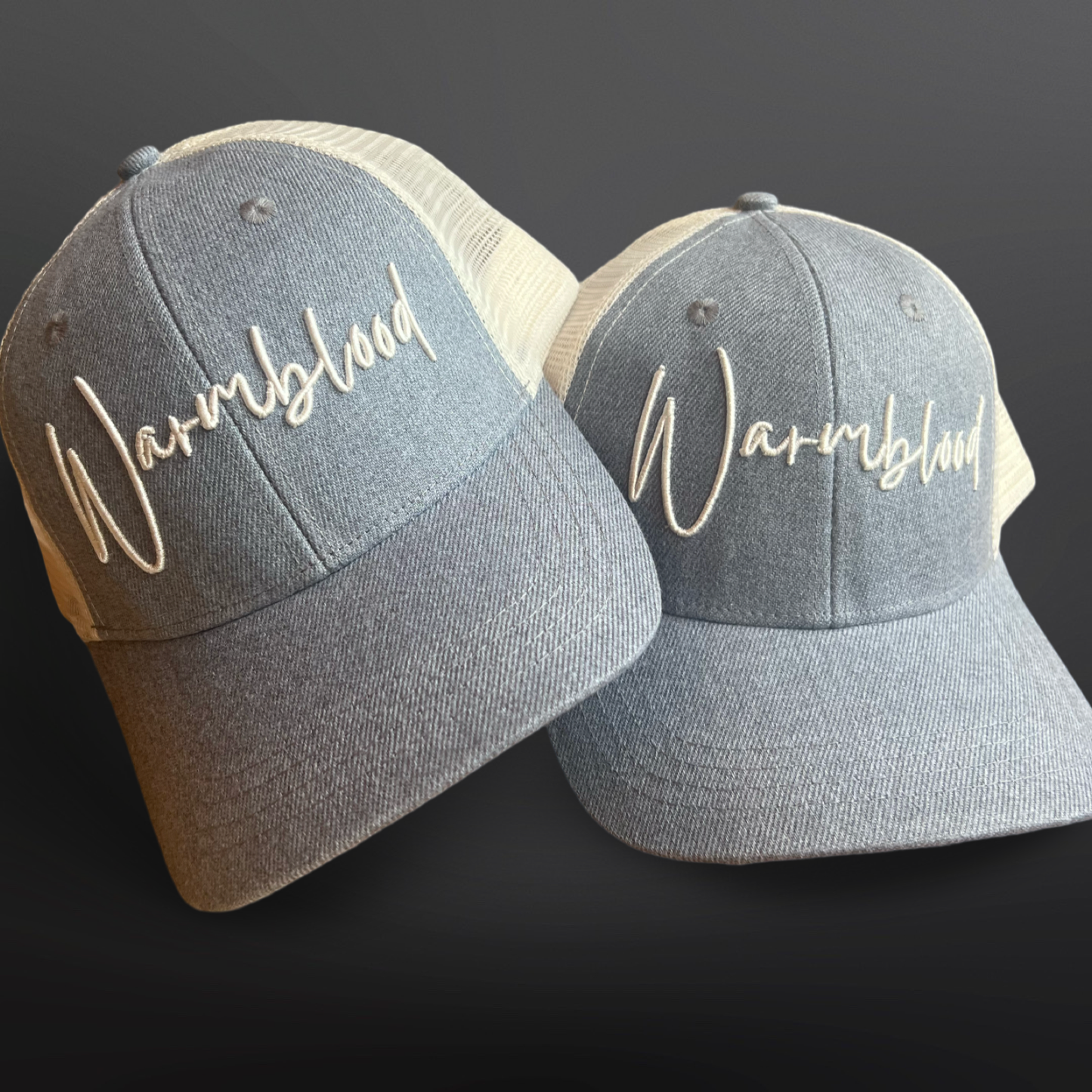 Warmblood Horse Equestrian Baseball Cap Hat