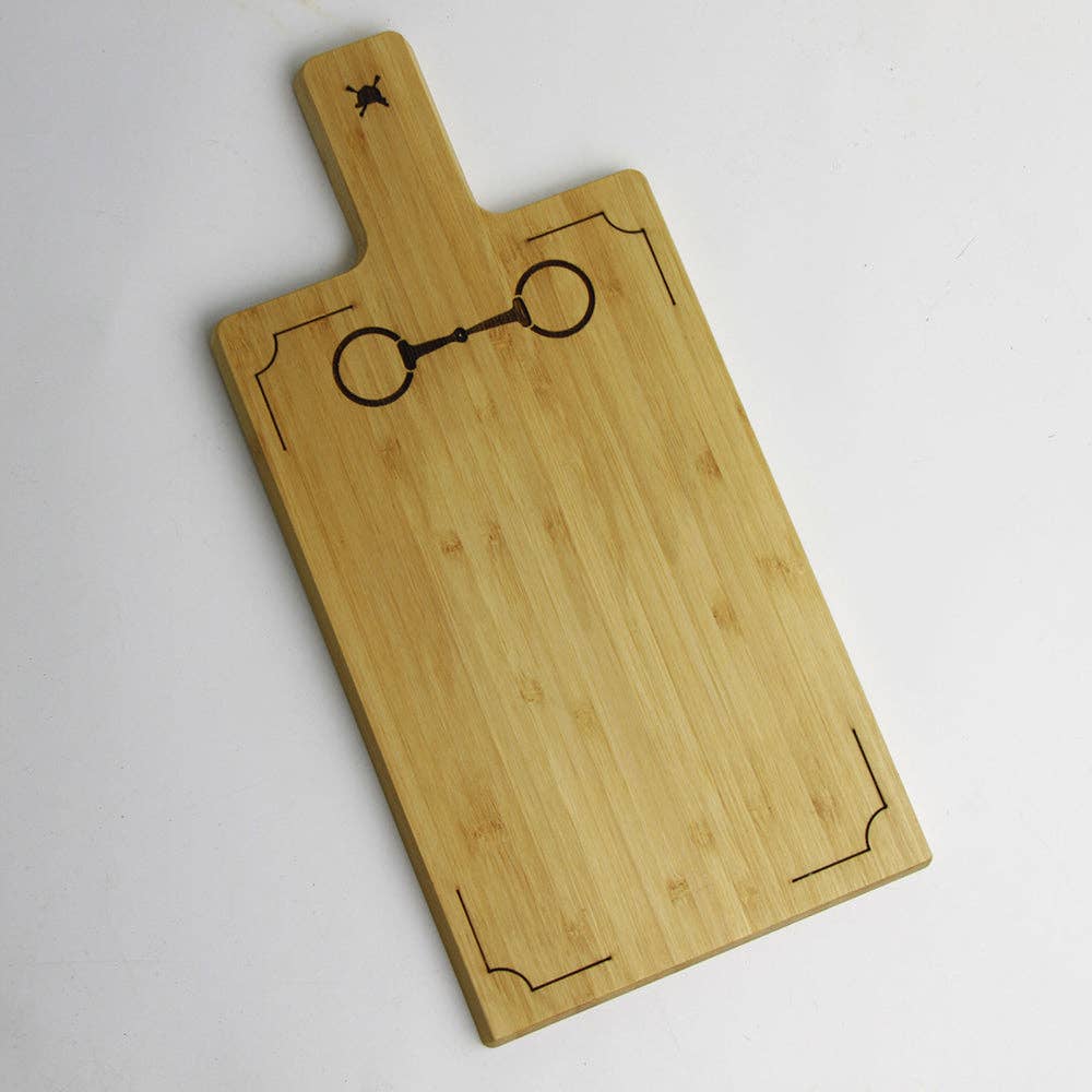 Snaffle Bit Bamboo Mini Charcuterie Board